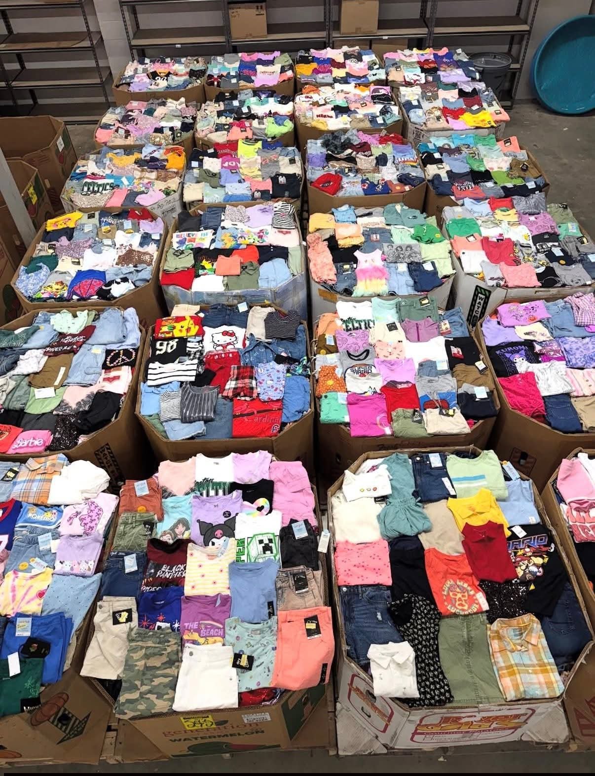 Kids Clothes Pallet