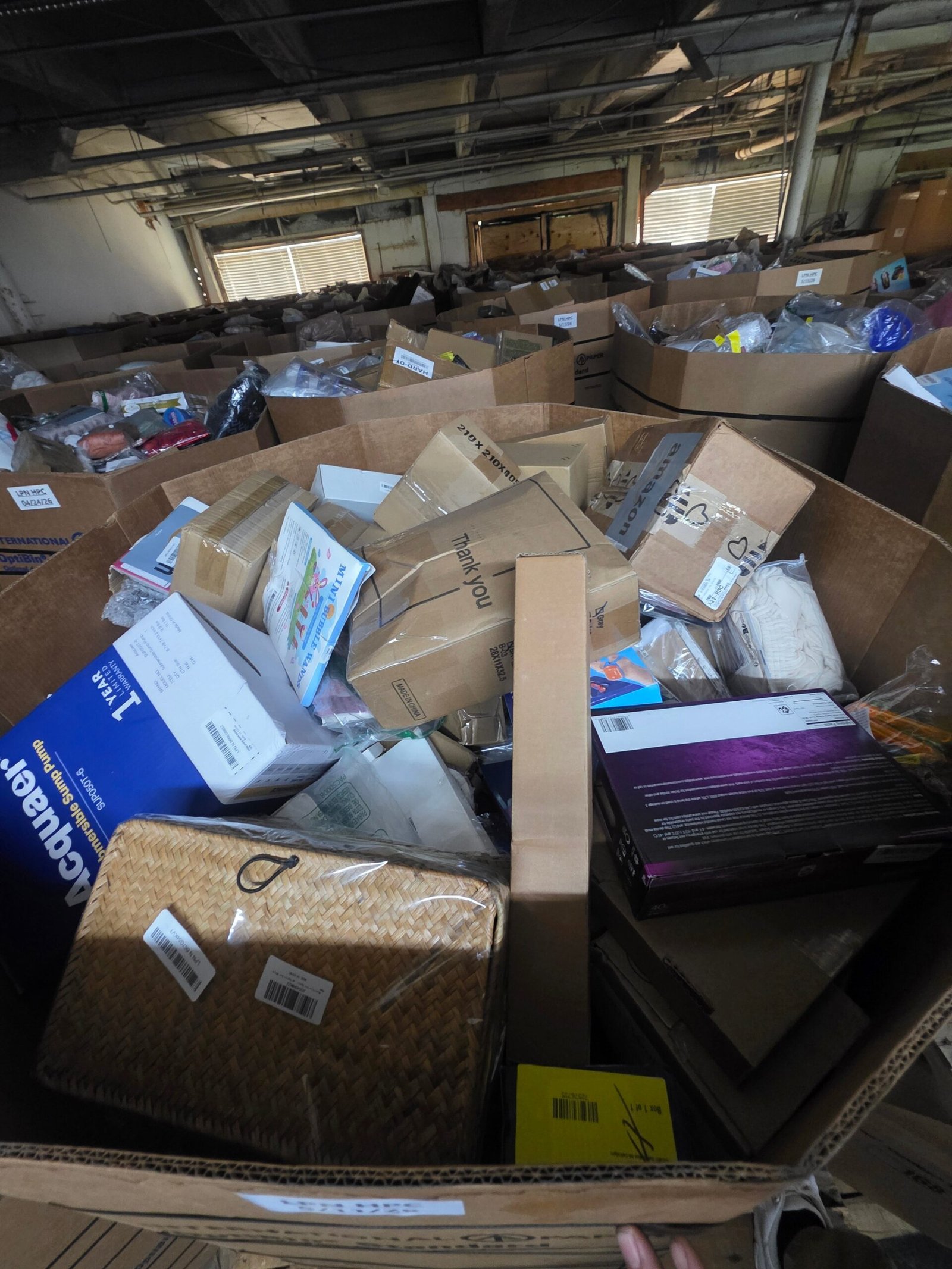 Amazon HPC LPN Pallet: Health & Personal Care Returns Load