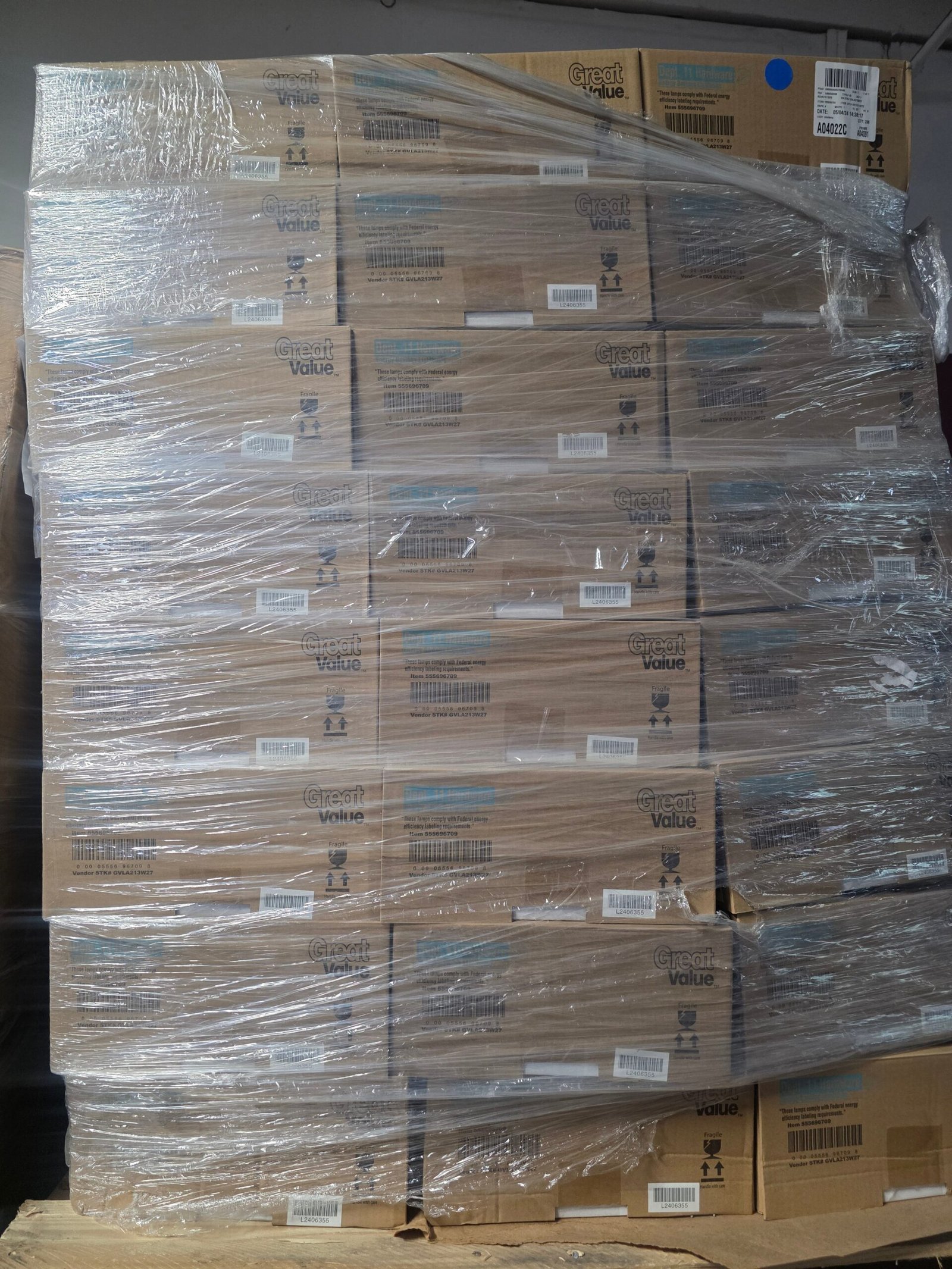 Walmart Casepack Pallets: New Home & Kitchen Overstock Lot