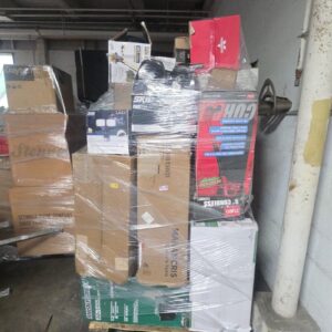Mixed Retailer Pallet With Tools: Housewares, Tools & General Merchandise Load