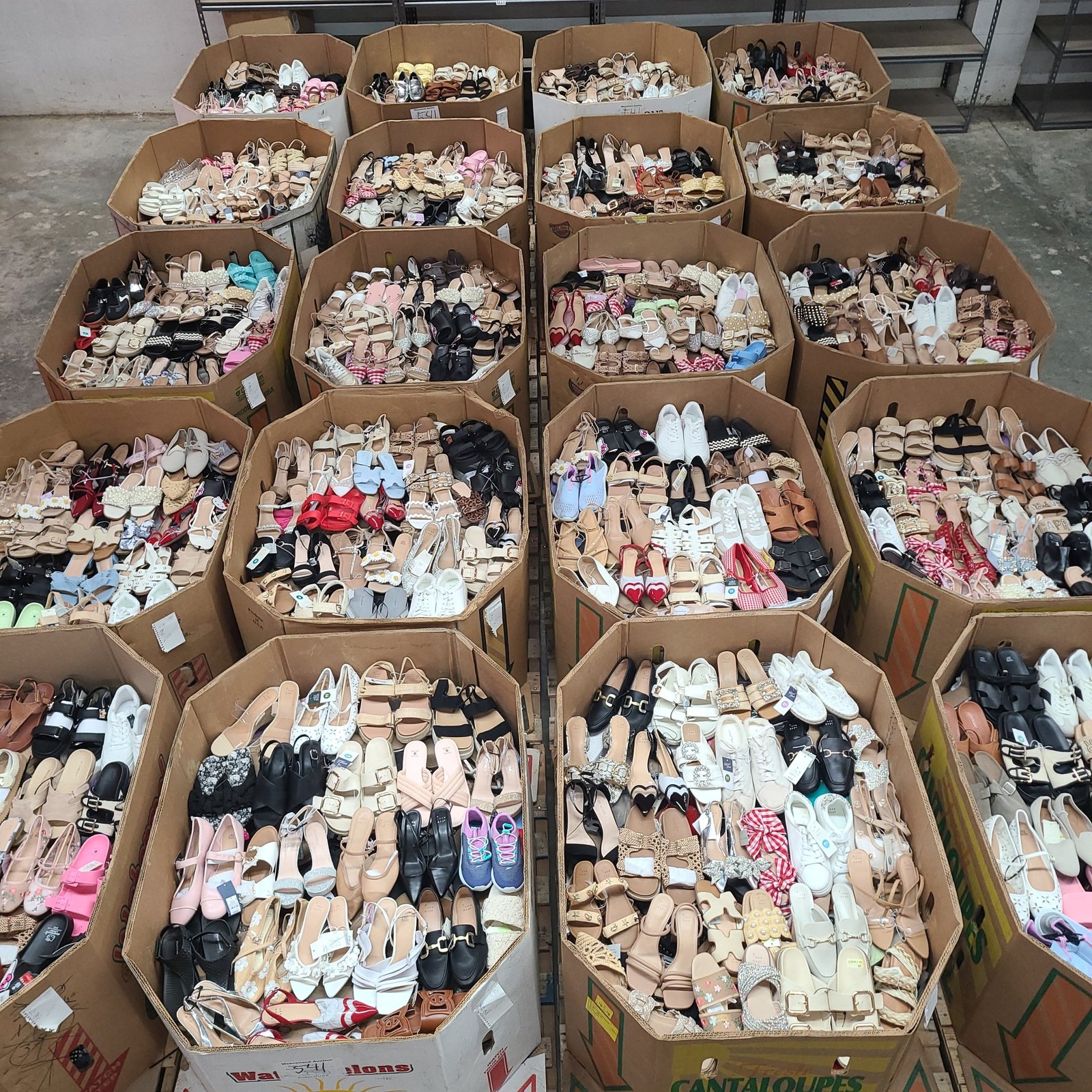 Target Women’s Shoes Pallet: 200 Assorted Pairs (Overstock)