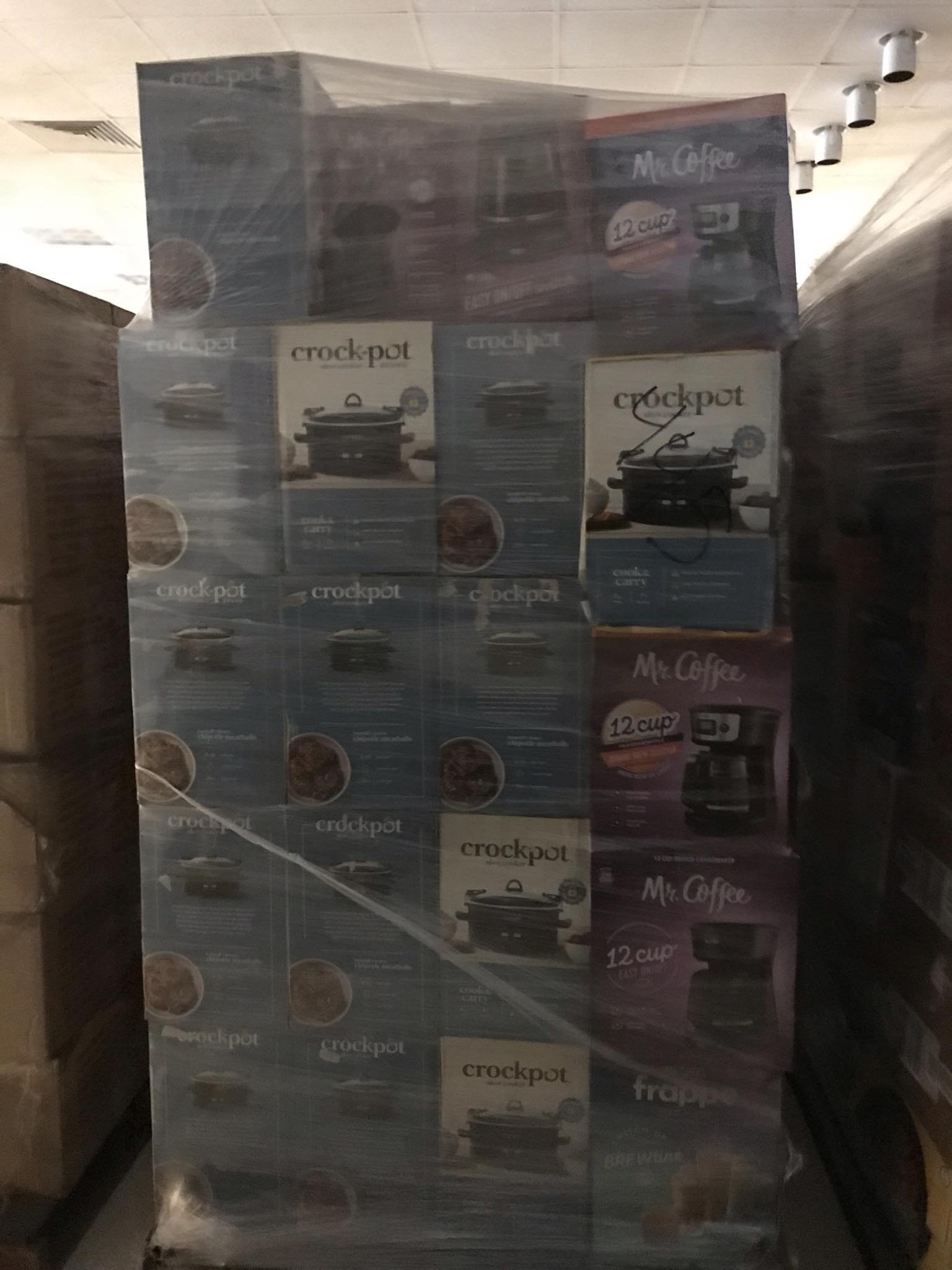 Walmart Small Appliance Truckload: 24-26 Pallet Resale Load