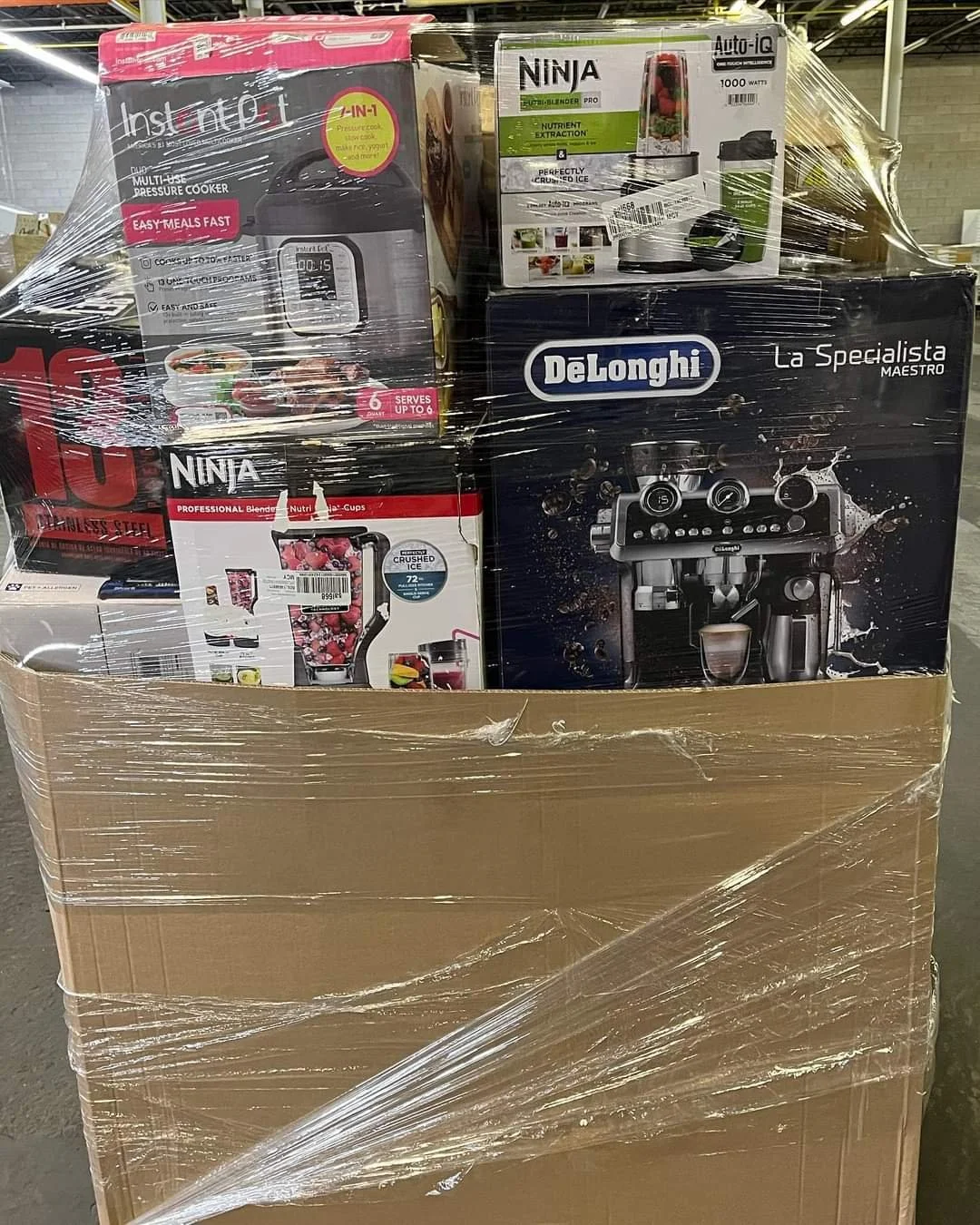 KITCHENWARE & SMALL APPLIANCES PALLETS