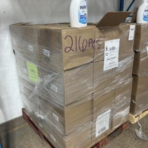 Laundry Detergent Pallets: 216 Units