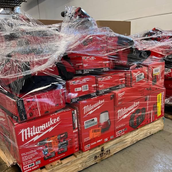 Dewalt-Ryobi-Milwaukee Pallet Liquidation Wholesale - Image 3