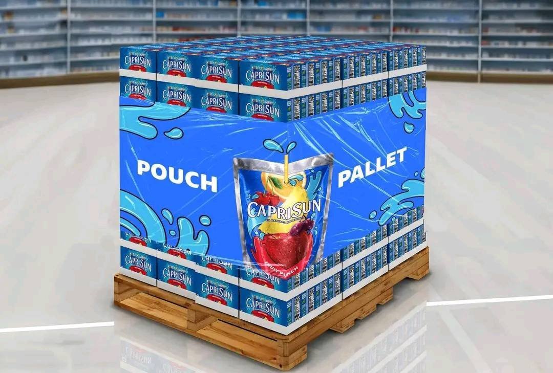 Capri Sun Pallet Walmart: 3,800 Pouches
