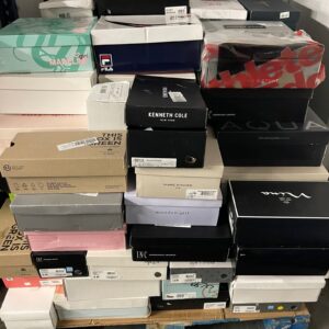 Lot of 325 Macy’s & Bloomingdale’s Women’s Shoes: Assorted Sizes & Styles, All New Shelf Pulls
