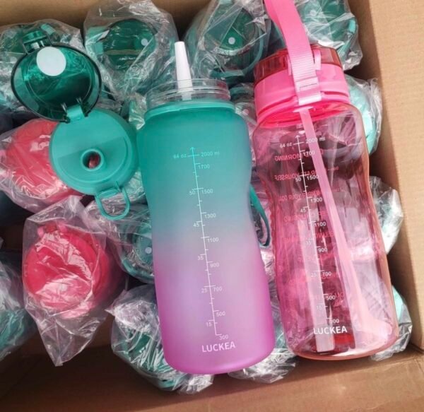 64 oz Motivation Bulk Water Bottles – 500 Pcs Pallet