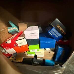 Mixed Shoes Pallet – 160-Pair Wholesale Mixed-Brand Footwear Lot