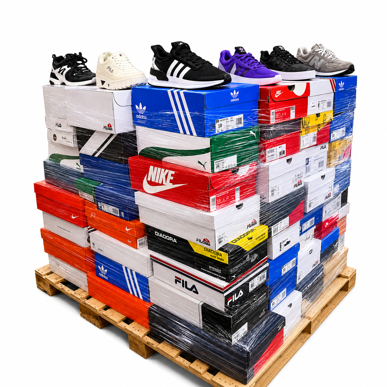 Assorted Branded Sneakers Pallet