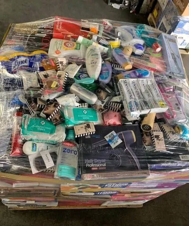 Mixed HBA and Make-up pallets