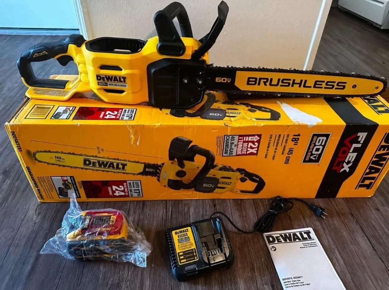 Dewalt 60V Chain Saw Pallet