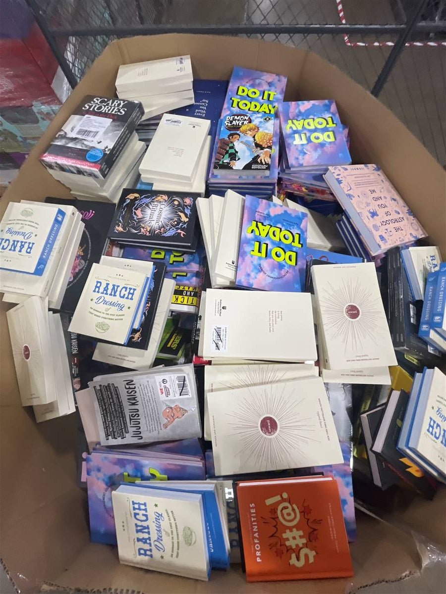 Books Liquidation Pallets