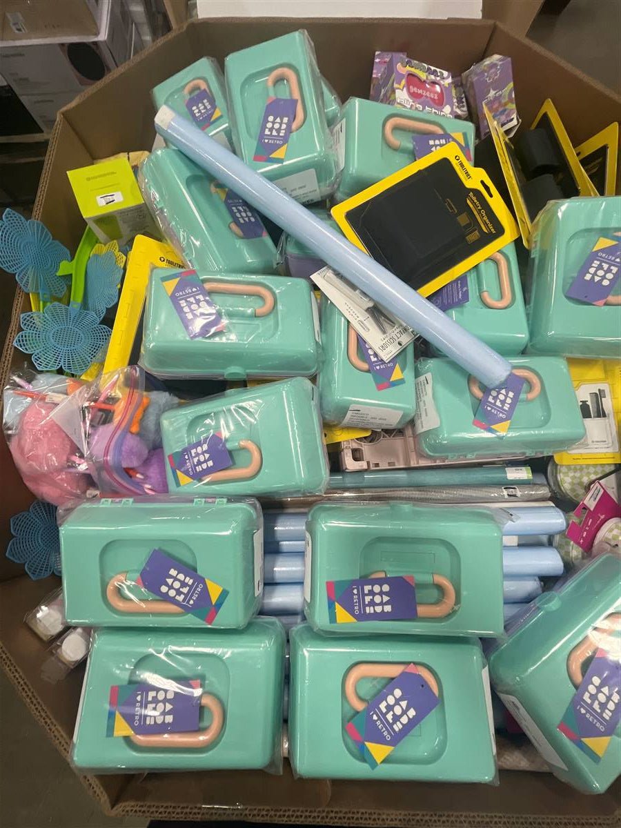 Assorted Merchandise Pallets: Today