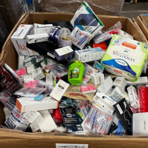 Health and personal care liquidation pallet