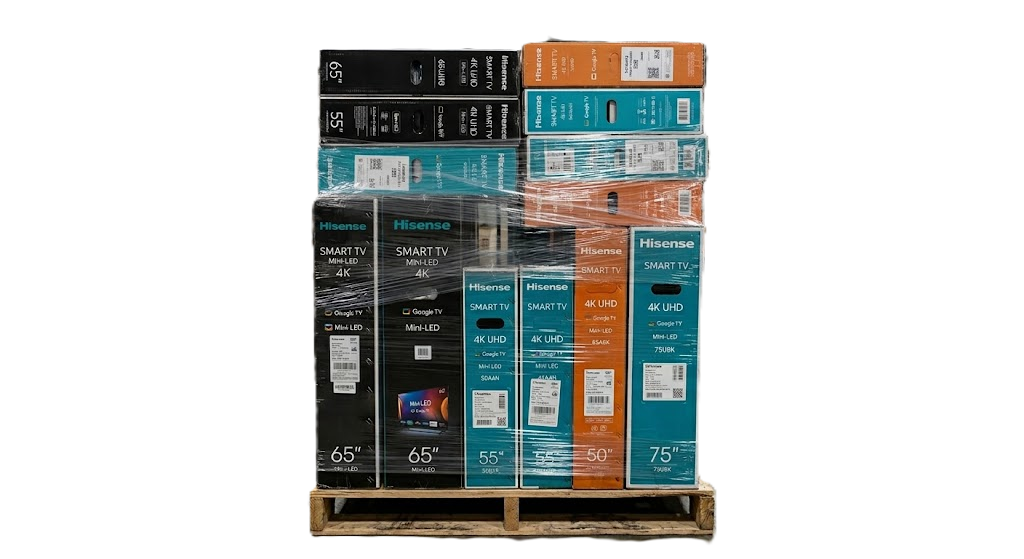 Hisense Smart TV Shelf Pull Pallet