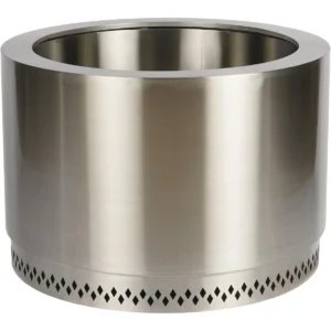HotShot Explorer 19.5 inch stainless steel smokeless wood burning fire pit