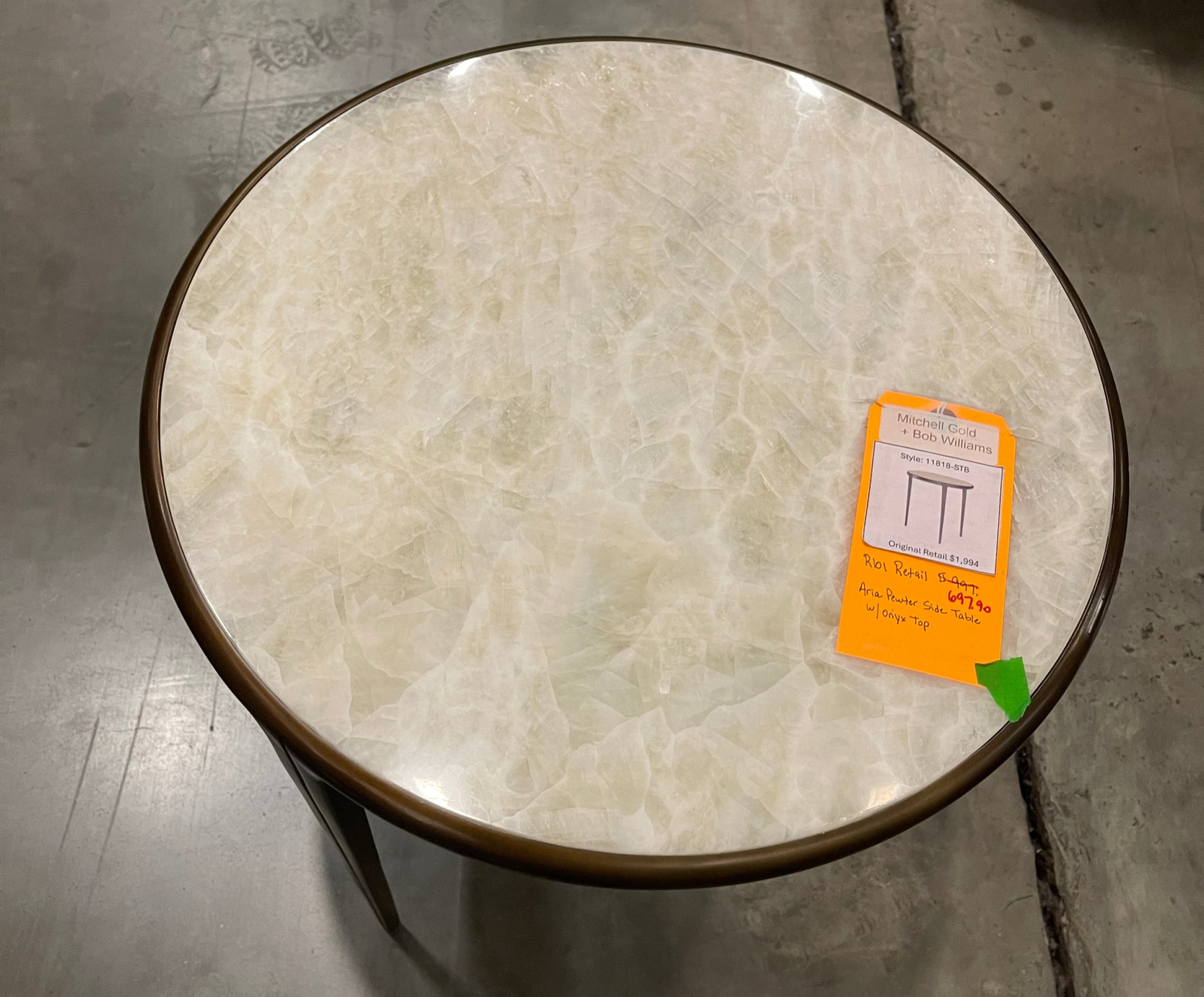 Mitchell Gold + Bob Williams Aria Side Table Pallet