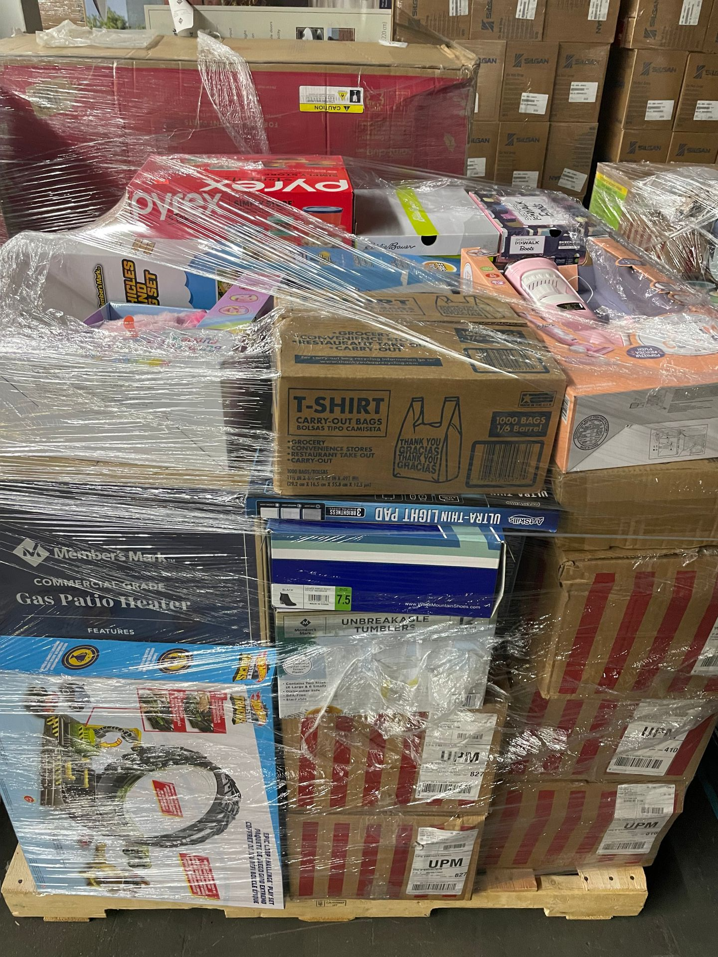 Sam’s Club Electronics Truckload: 24-28 Pallet Resale Freight Load