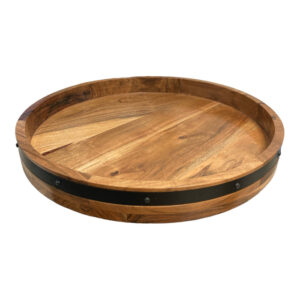 Member's Mark acacia wood farmhouse lazy Susan 18 inch