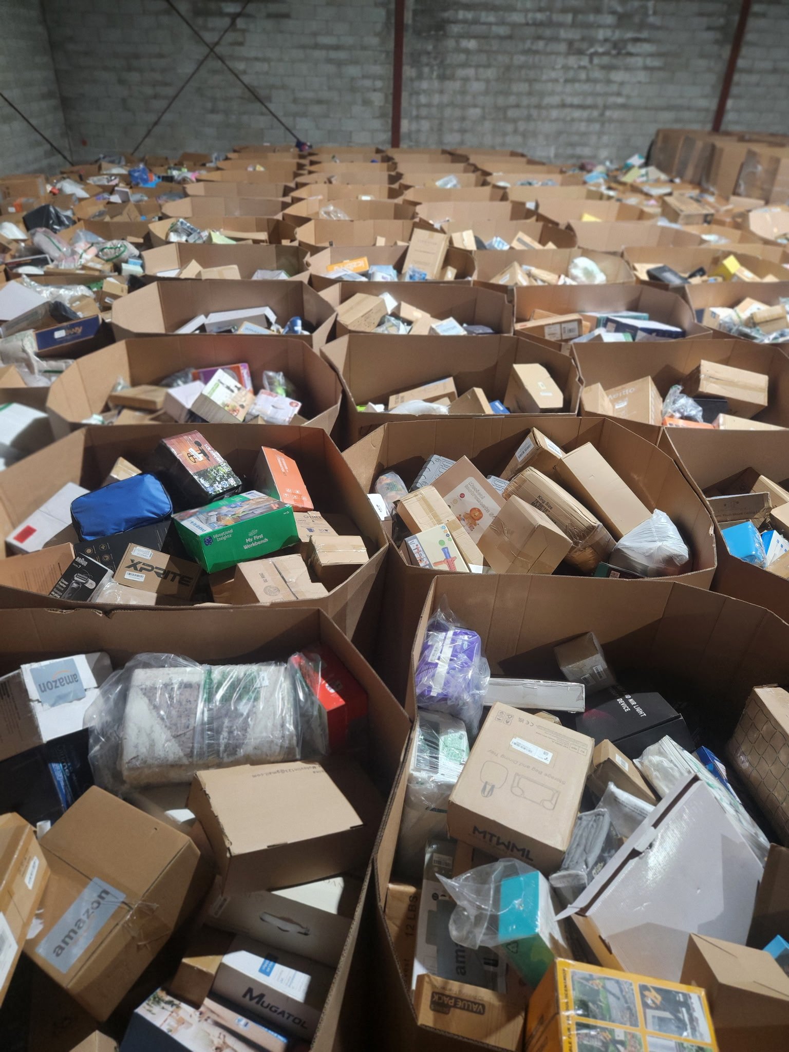 Amazon 5ft LPN Smalls Truckload: 24-26 Pallet High-Piece-Count Load
