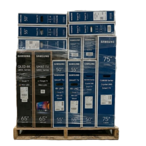 Samsung Smart TV Shelf Pull & Overstock Pallet