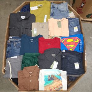 Target men's clothing liquidation pallet