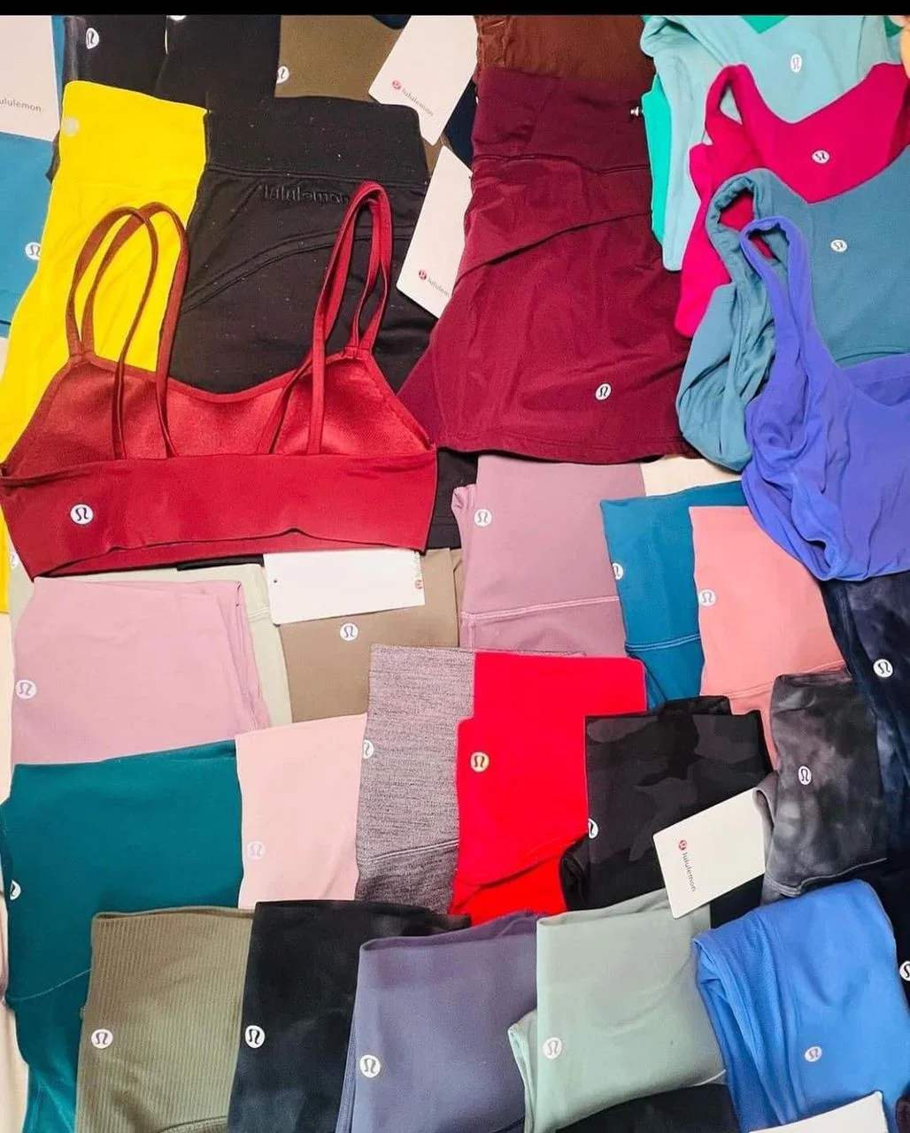 Lululemon pallets and Skims
