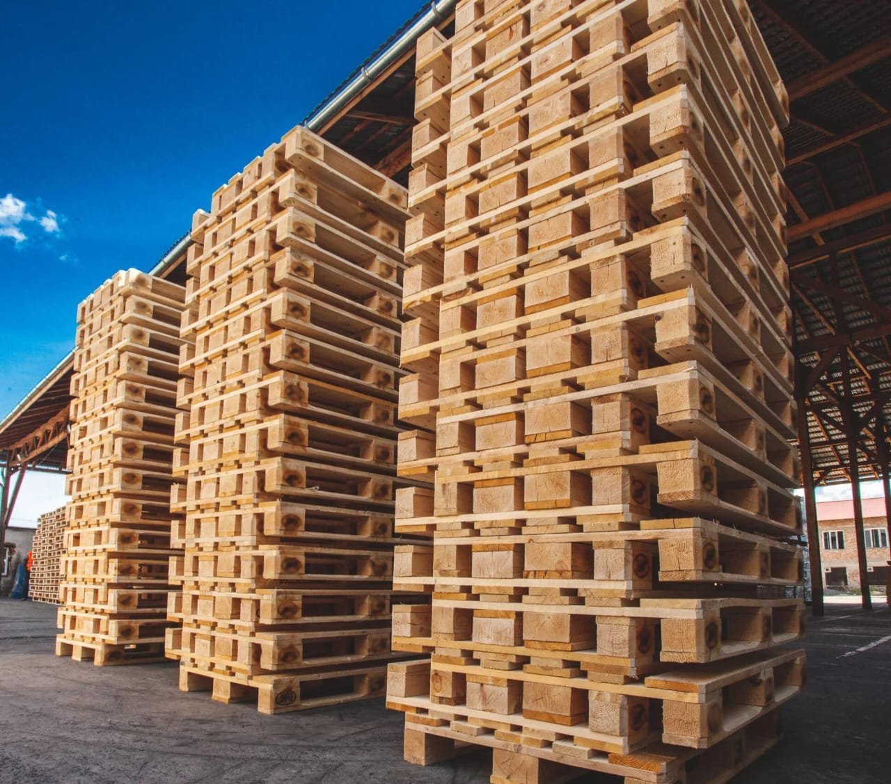 Heavy Duty Wooden Pallets for – ISPM 15 Export Grade