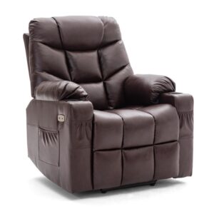 Power Lift Assist Standard Recliner With Massager, Heating And Usb Charge Pallet