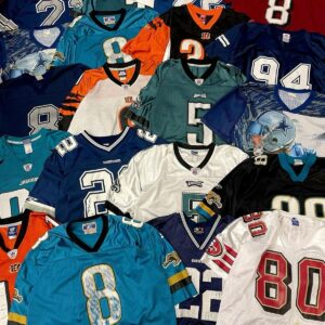 NFL NHL MLB Jersey Pallet: 820 Licensed Sports Jerseys