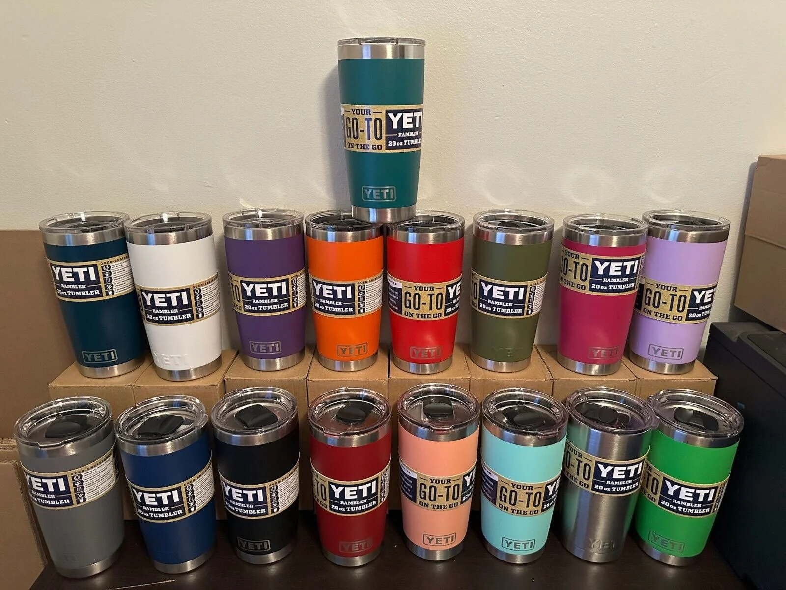 YETI Rambler Tumbler Pallet