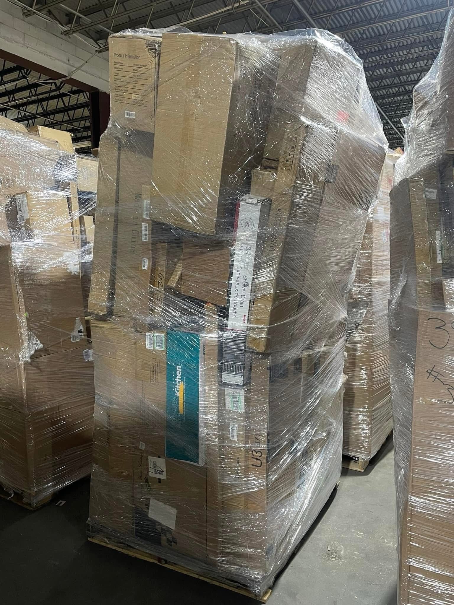 Amazon Monster Pallets | Oversized 7-8ft Return Load