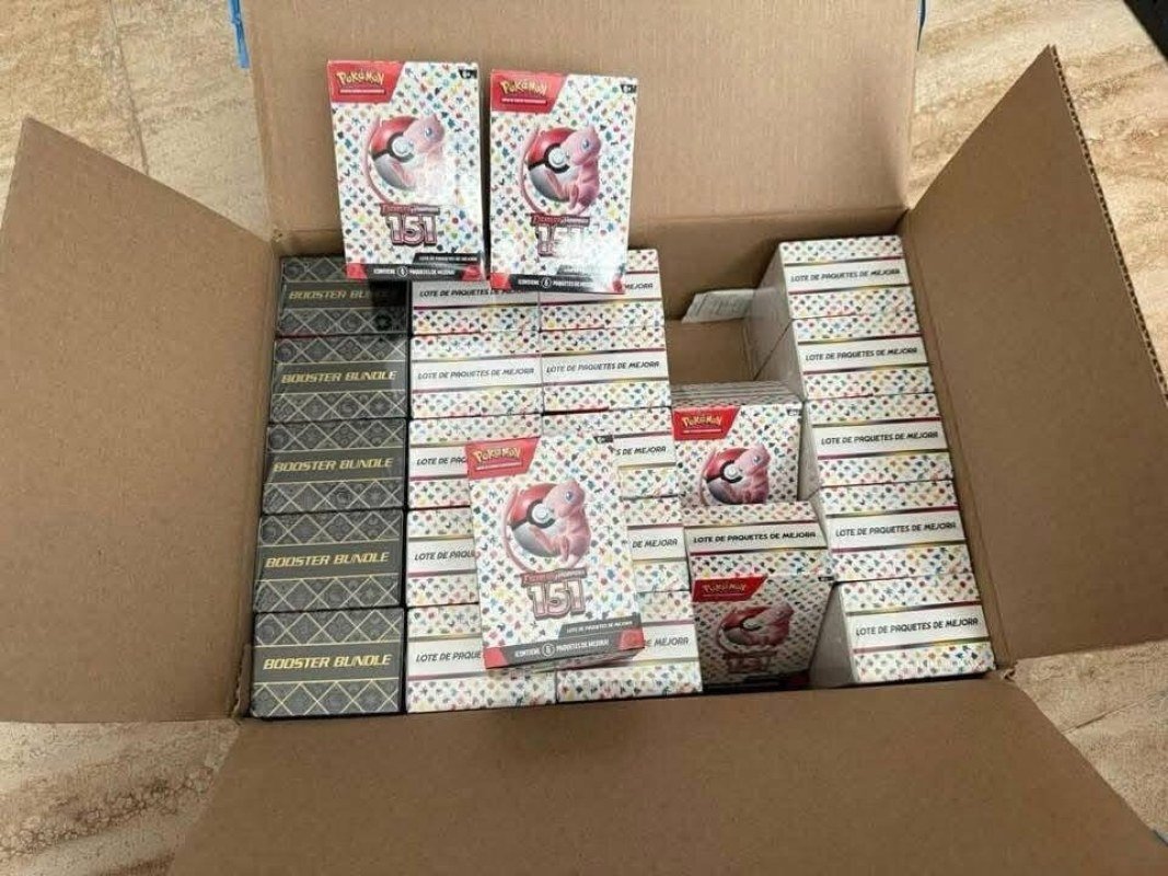 Wholesale Pokemon Cards Pallet: 20-Unit Sealed & Loose Lot
