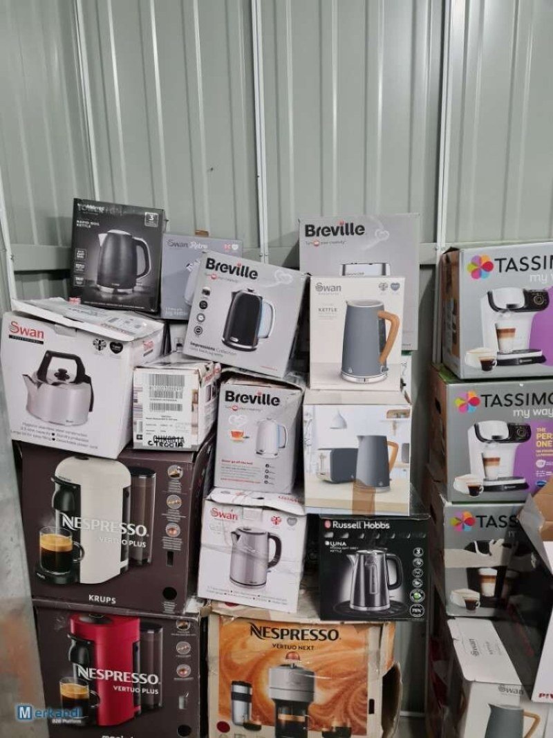 Wholesale Household Appliance Pallet: Mixed Small Kitchen Appliances