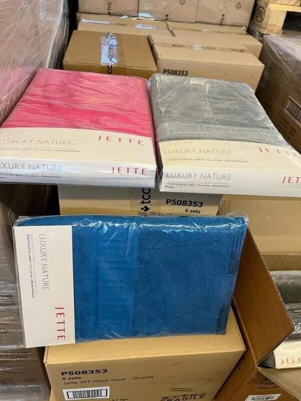 Luxury Towel Pallets: 100% Cotton, 70x140cm