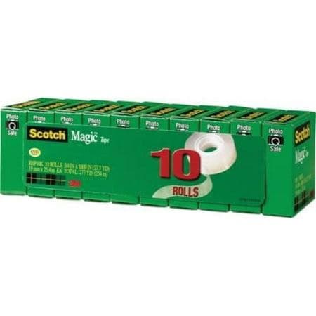 Scotch Magic Tape Tape Rolls with Dispensers