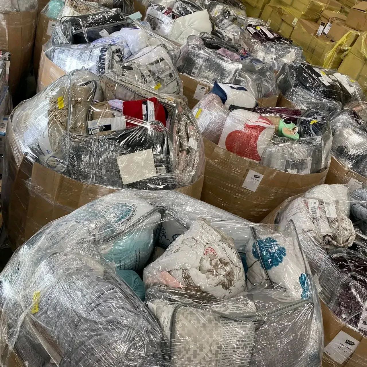 Bedding Items Wholesale Pallet: 200+ Mixed Retail Pieces