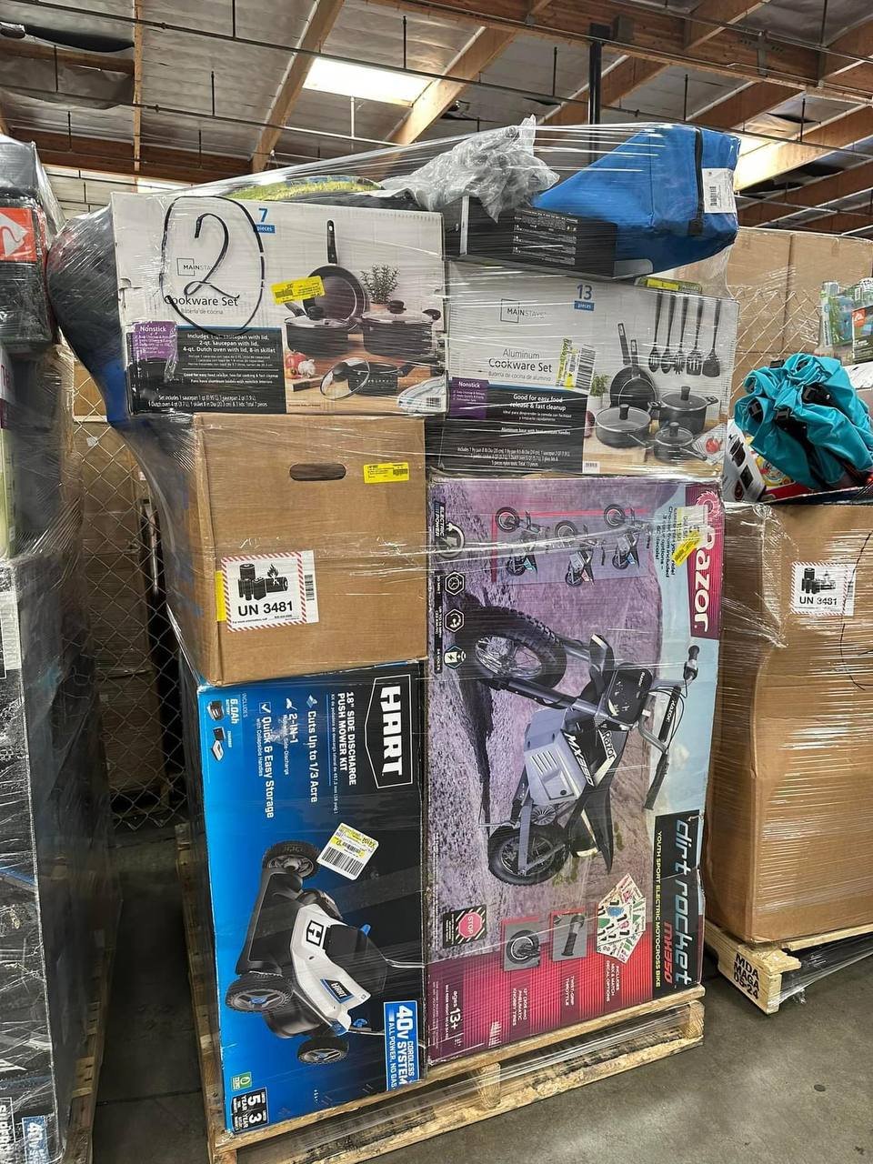 Walmart Electronics Liquidation Pallet: Mixed Tech & General Merchandise