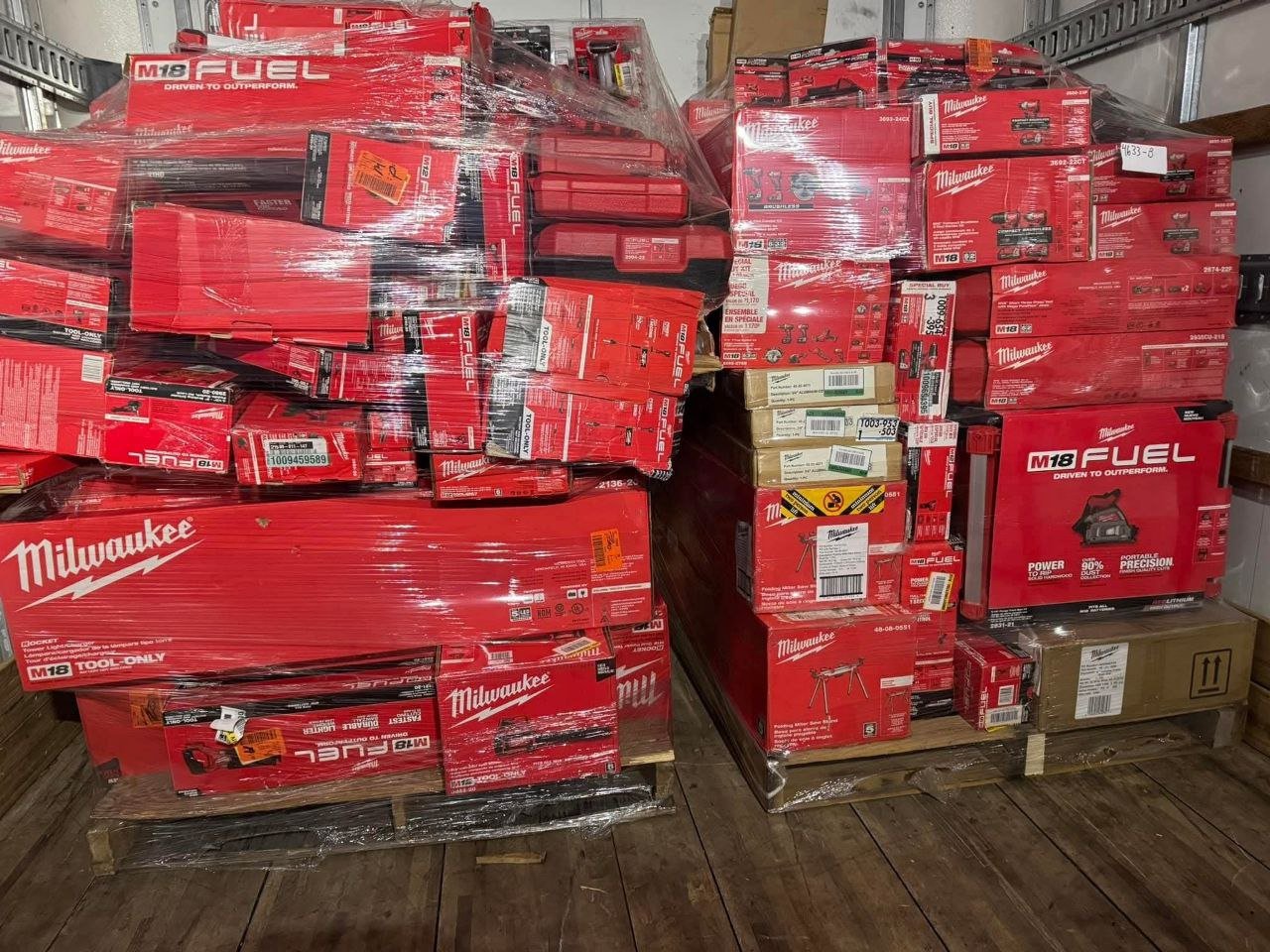 Milwaukee Tool Liquidation Pallet – Bulk M18 & M12 Resale Lot