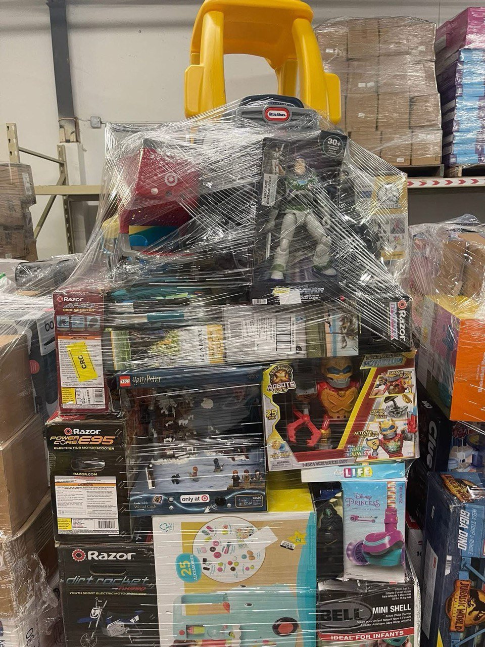 Wholesale Mixed Toys Pallet: 200 Assorted Toys for Resale