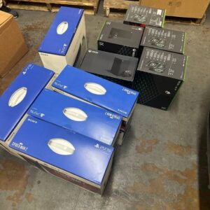GIANT Xbox PS5 Pallets: 100s of Gaming Consoles