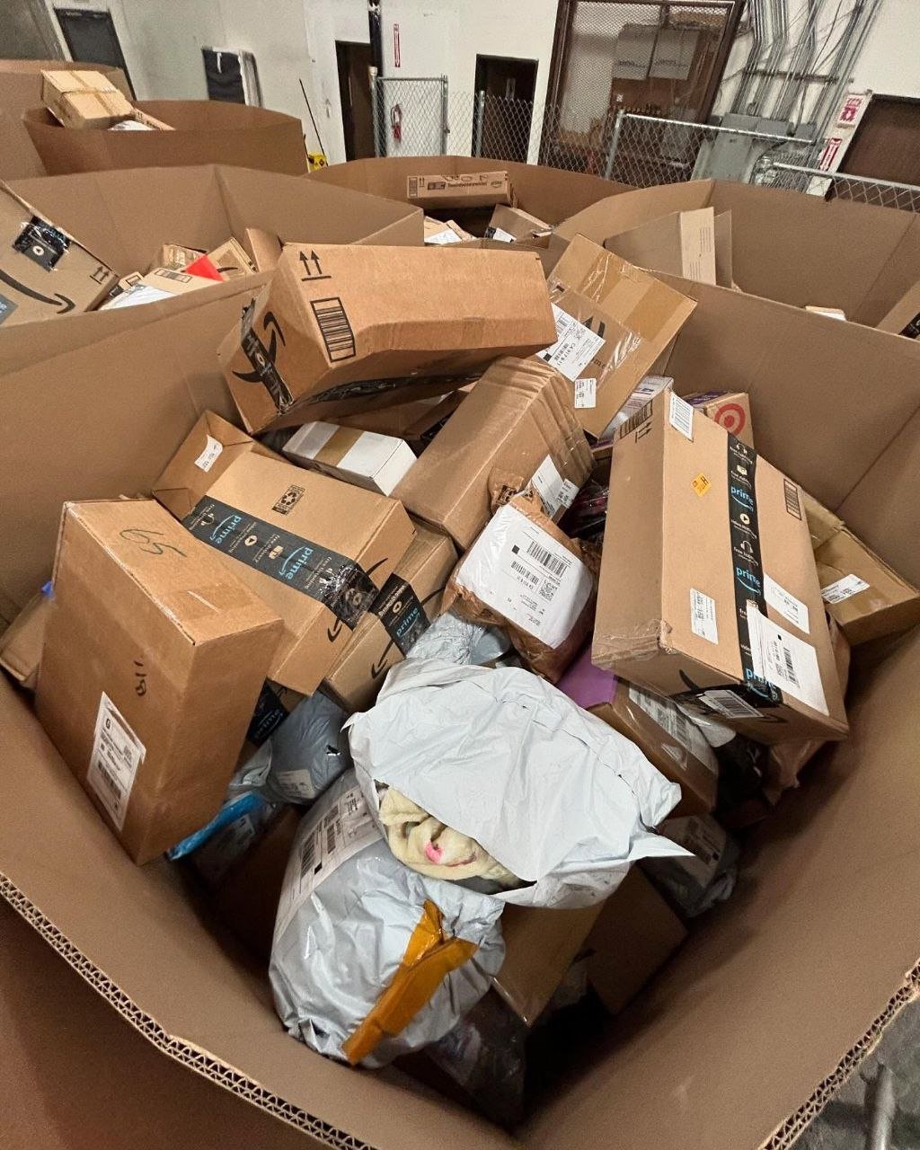 GIANT DHL Mail Pallets: 5-6 Feet of Deals