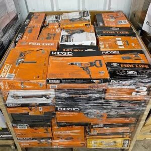 RIDGID Tool Pallet Wholesale (150 Pieces)