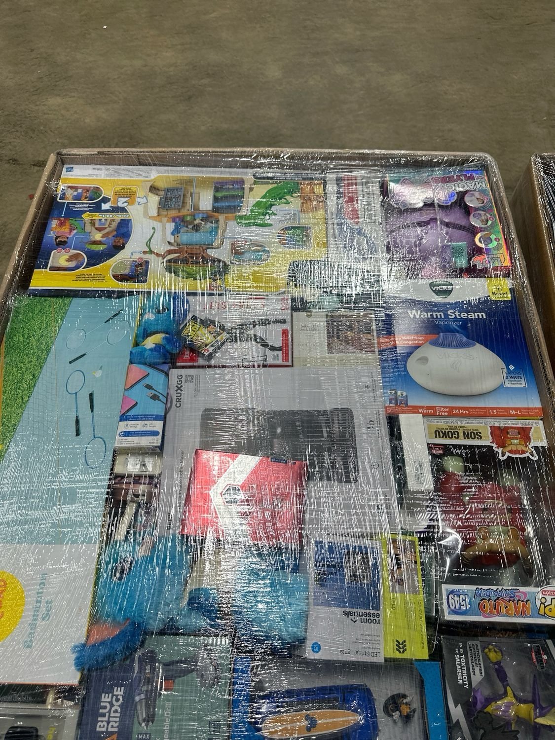 Assorted General Merchandise Liquidation Pallet: Mixed Retail Load
