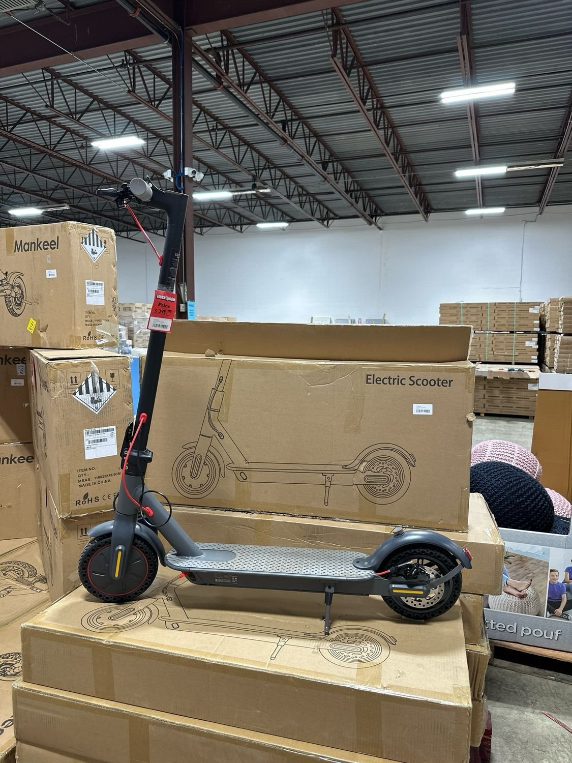 Electric Scooter Liquidation Pallet: Adult & Kids E-Scooters (Overstock & Returns)