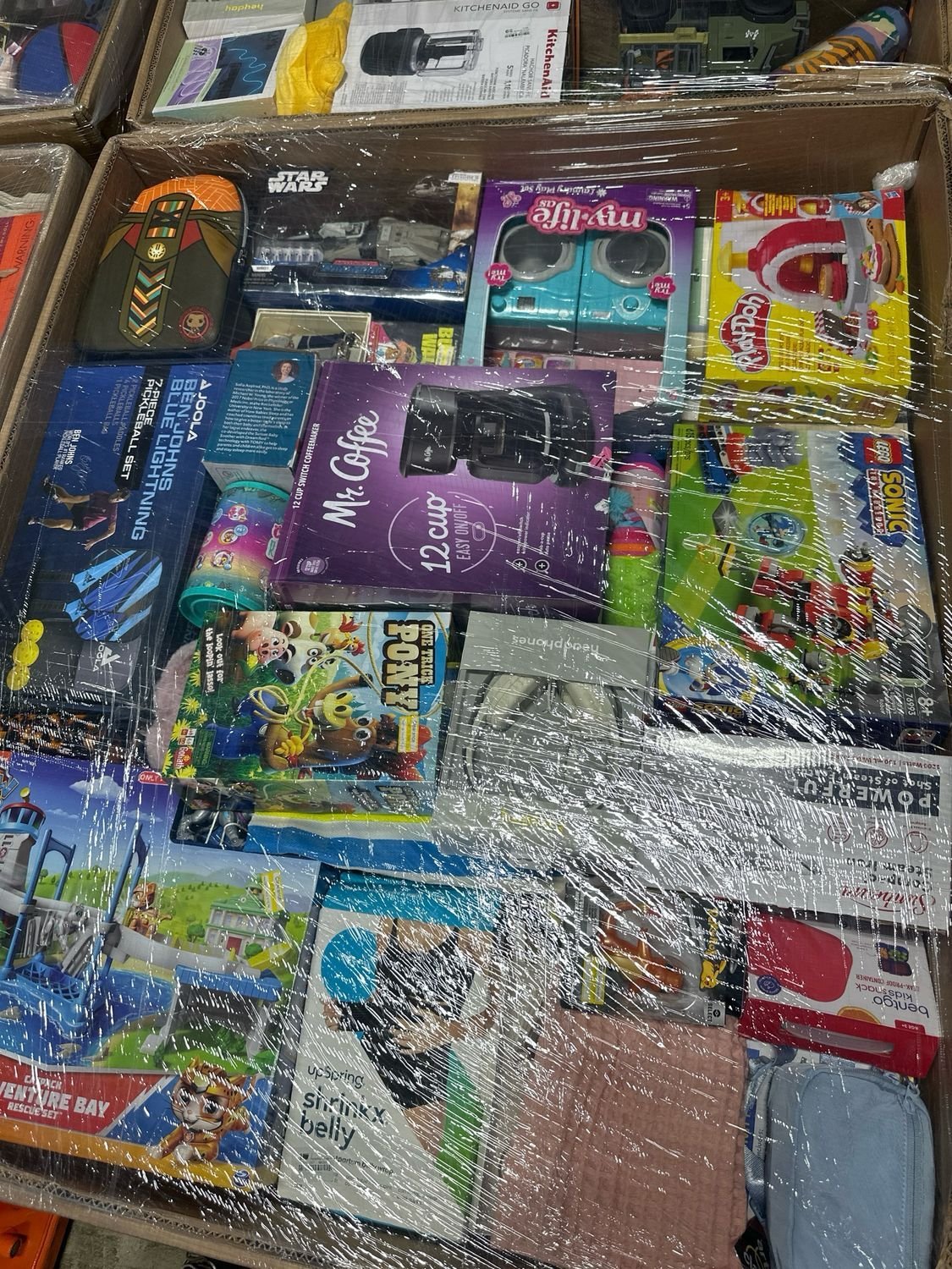 Assorted General Merchandise Liquidation Pallet: Mixed Retail Lot